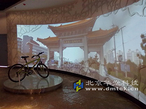 主题博物馆多媒体展示 虚拟单车漫游
