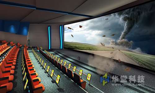 华堂科技4D、5D动感影院场景效果演示介绍-刮风模拟